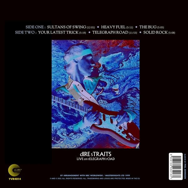 DIRE STRAITS LIVE ON TELEGRAPH ROAD ( Color Vinyl )