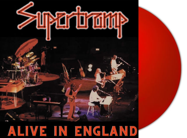 SUPERTRAMP ALIVE IN ENGLAND ( Color Vinyl )
