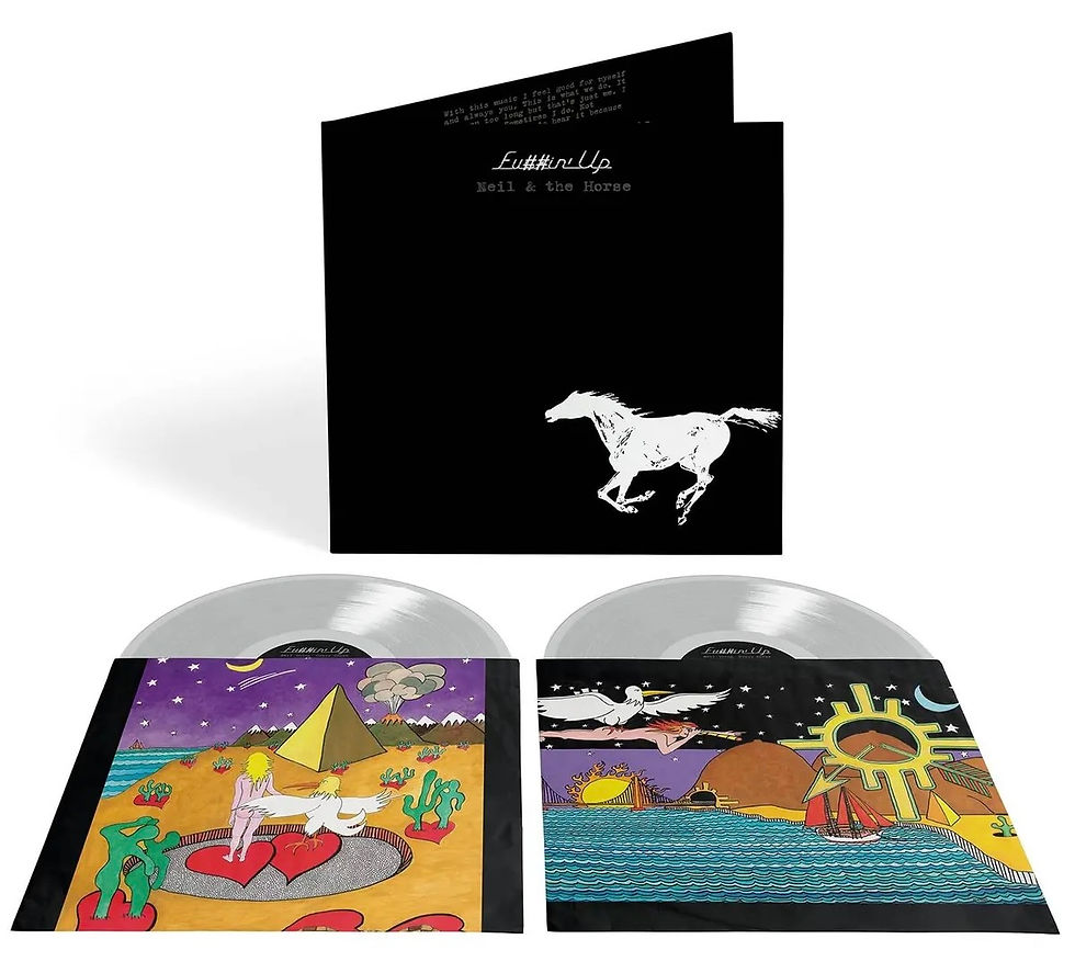 NEIL YOUNG FUCKIN'UP ( Color Vinyl )