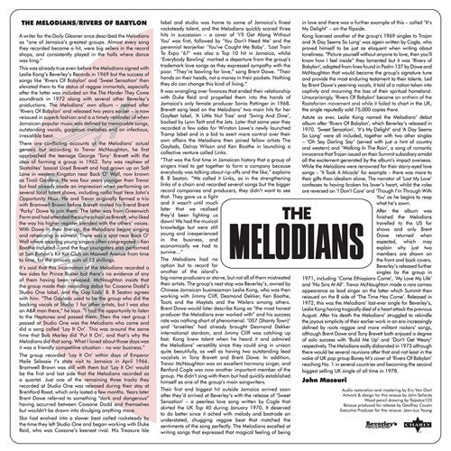 Miniature : THE MELODIANS RIVERS OF BABYLON