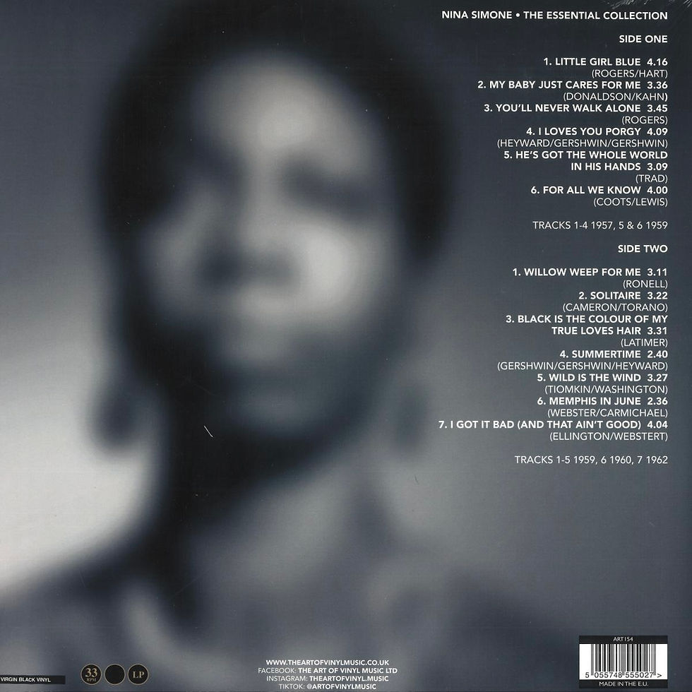 NINA SIMONE THE ESSENTIAL COLLECTION