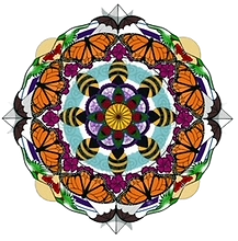 Pollinator Plot Mandala