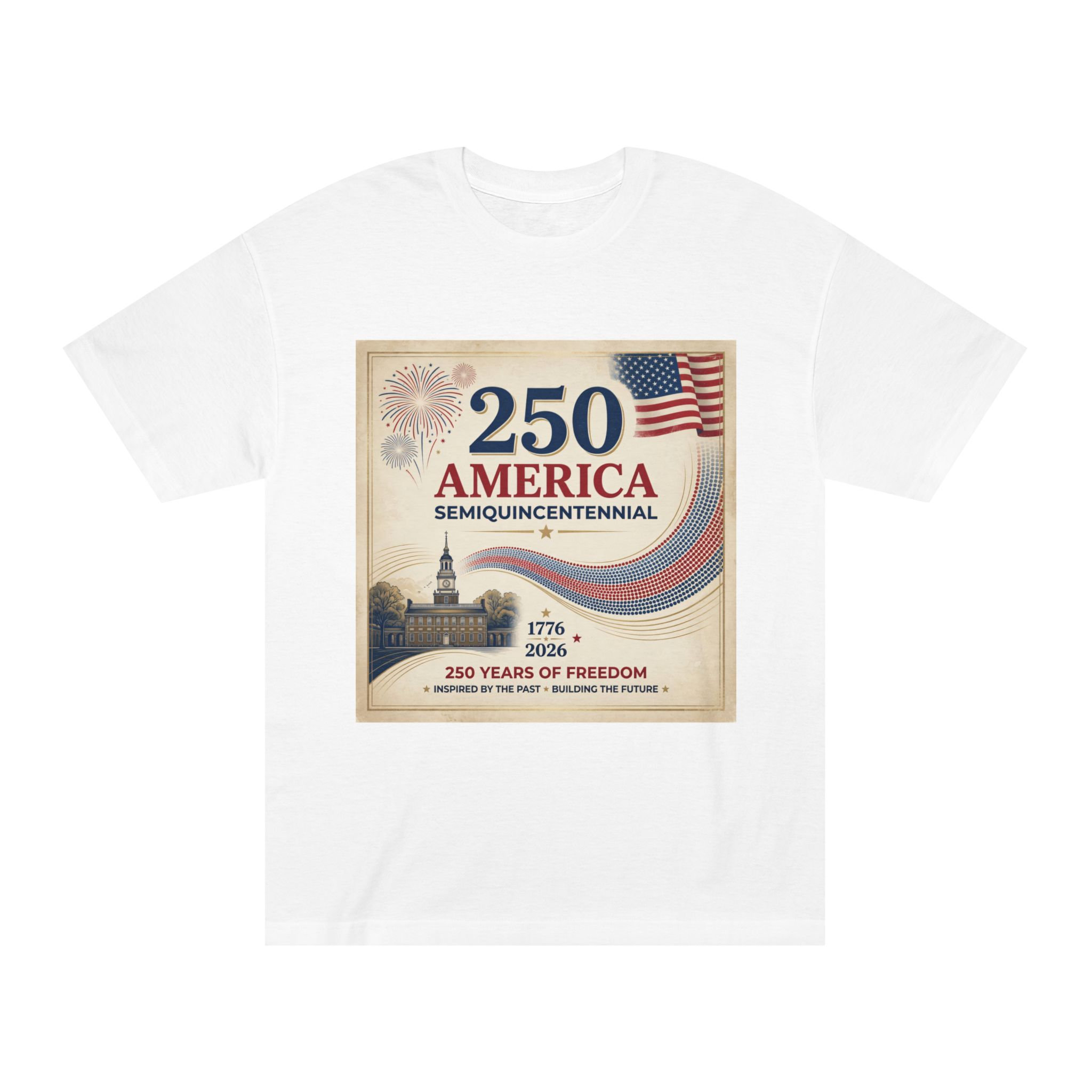 Heritage USA Tee Classic American T Shirt