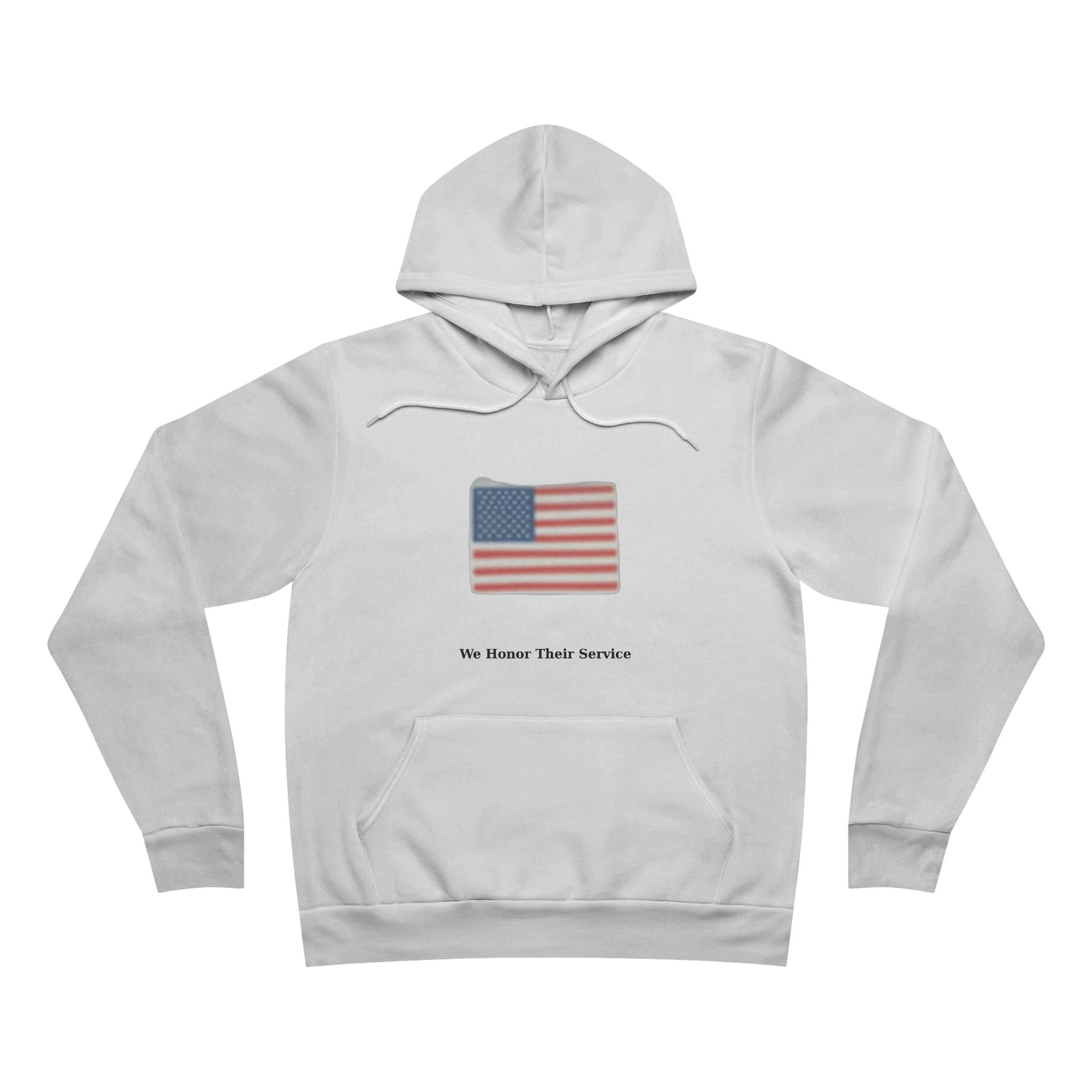 Veteran Pride Hoodie: Military Appreciation American Flag Patriotic Clothing