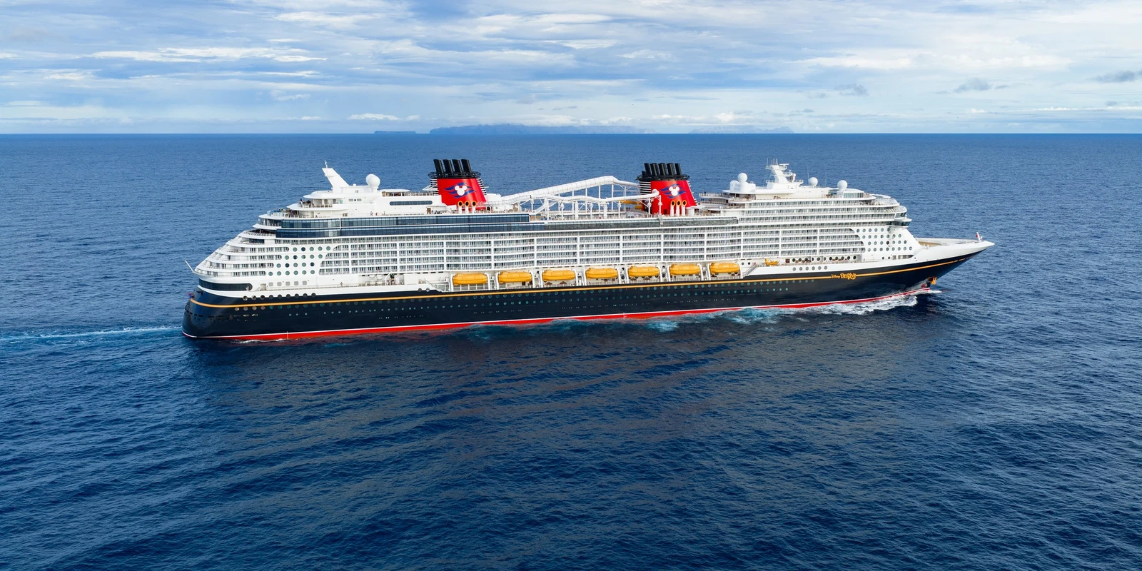 Disney Cruise Line cruise ship at sea