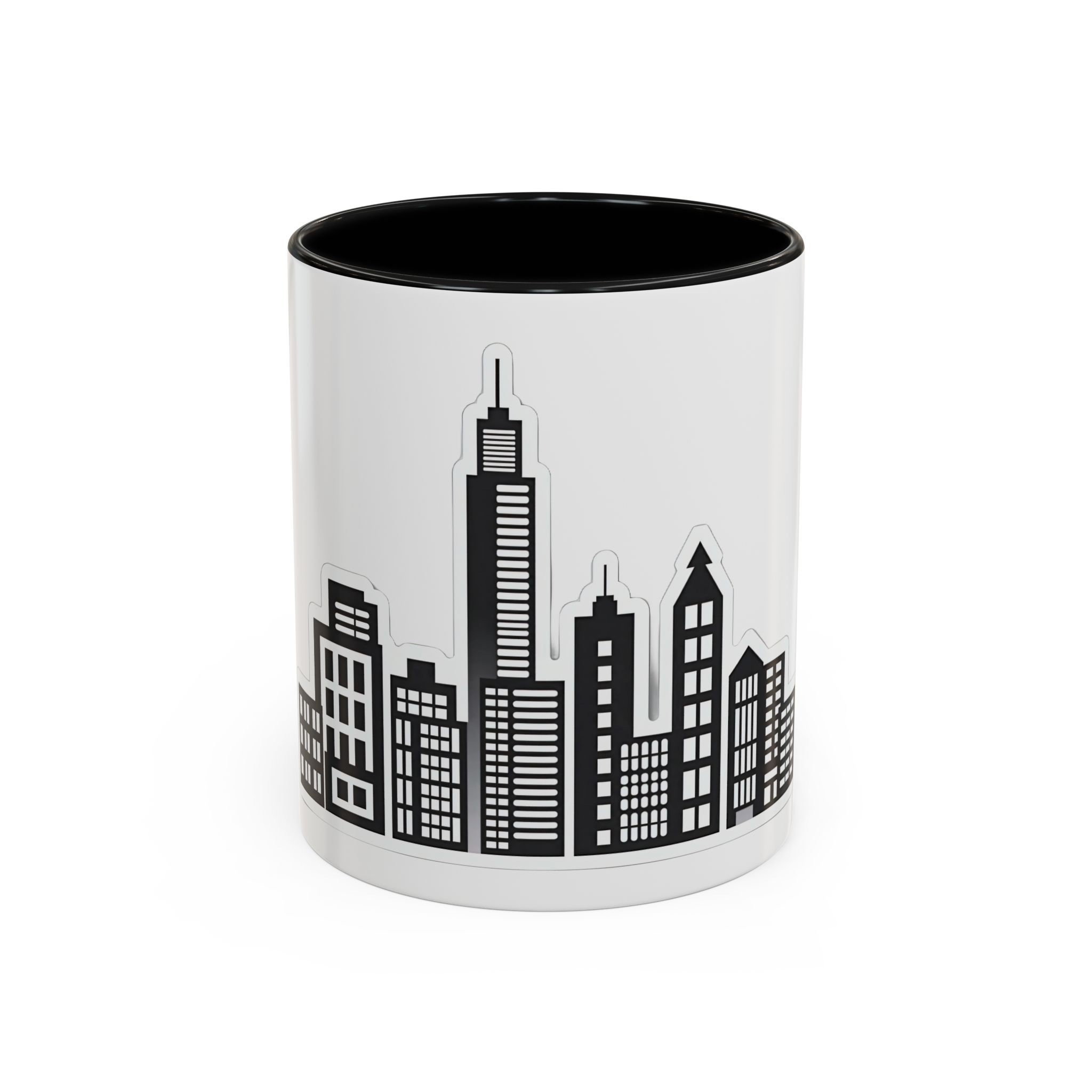 Cityscape Ceramic Mug for Artists