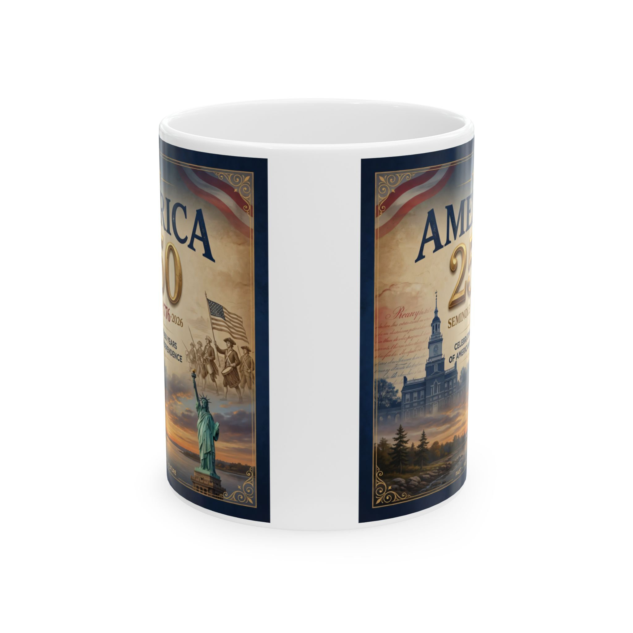 America 250 Celebration Founding Fathers Heritage - Patriotic USA