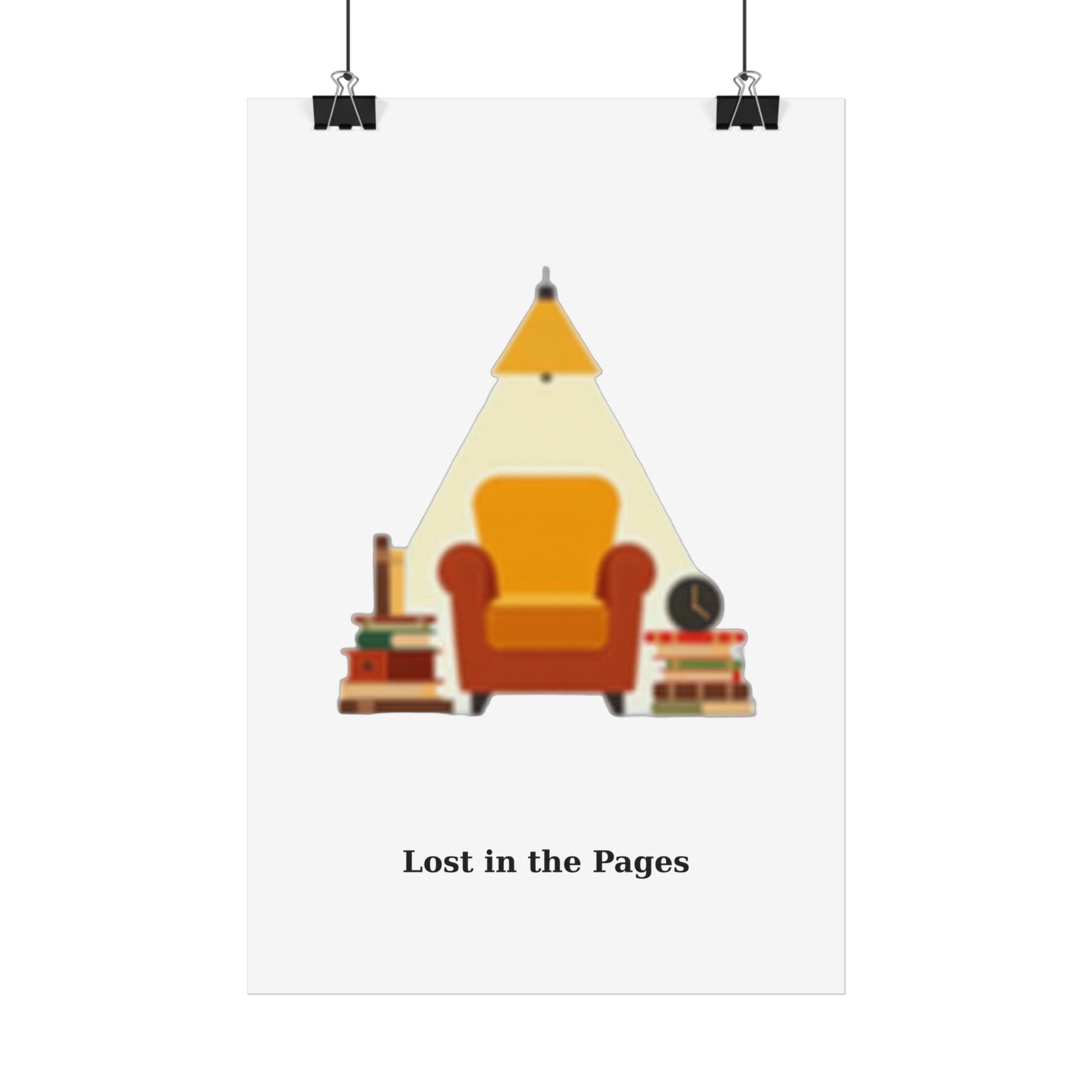 Cozy Reading Room Poster