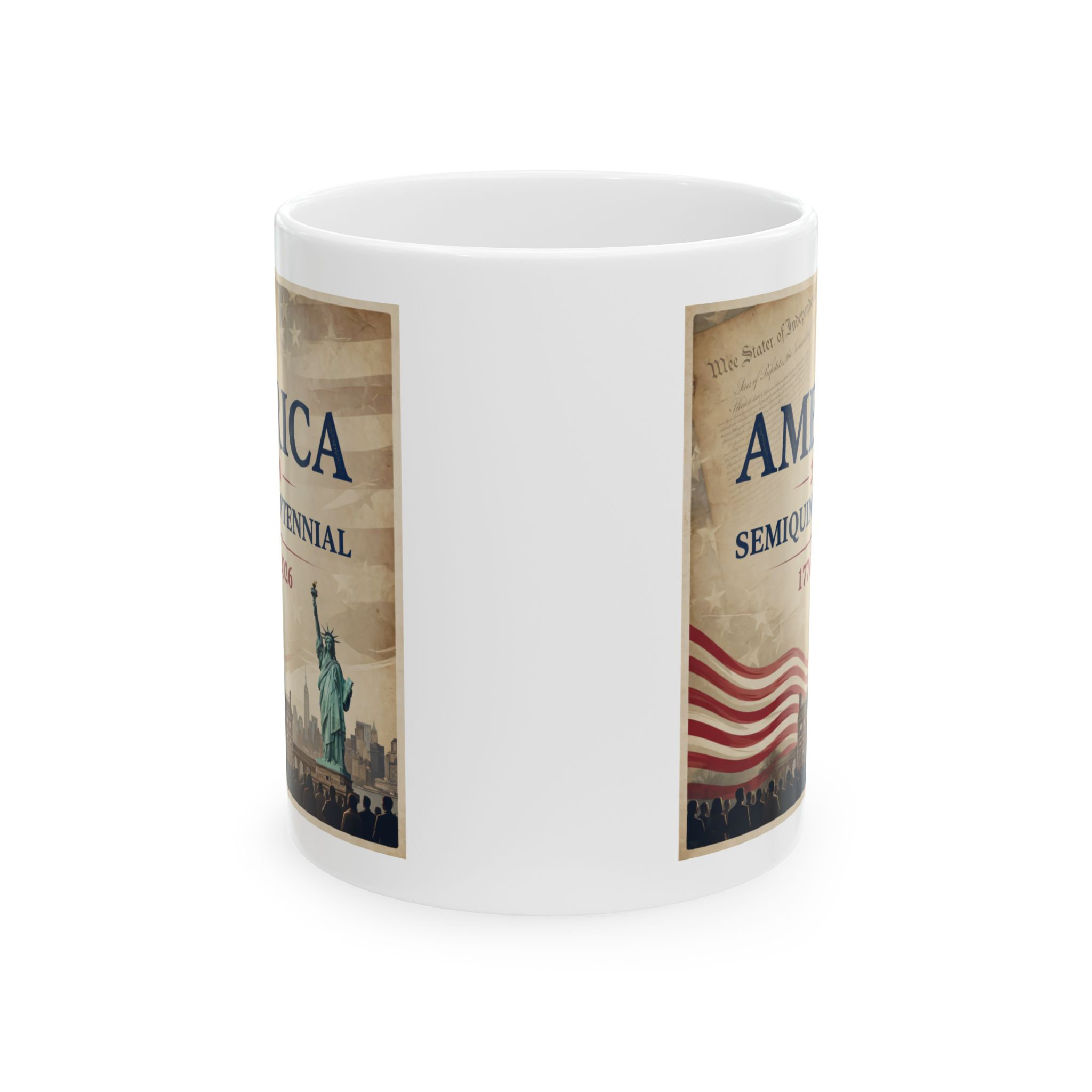America 250 Patriotic Mug