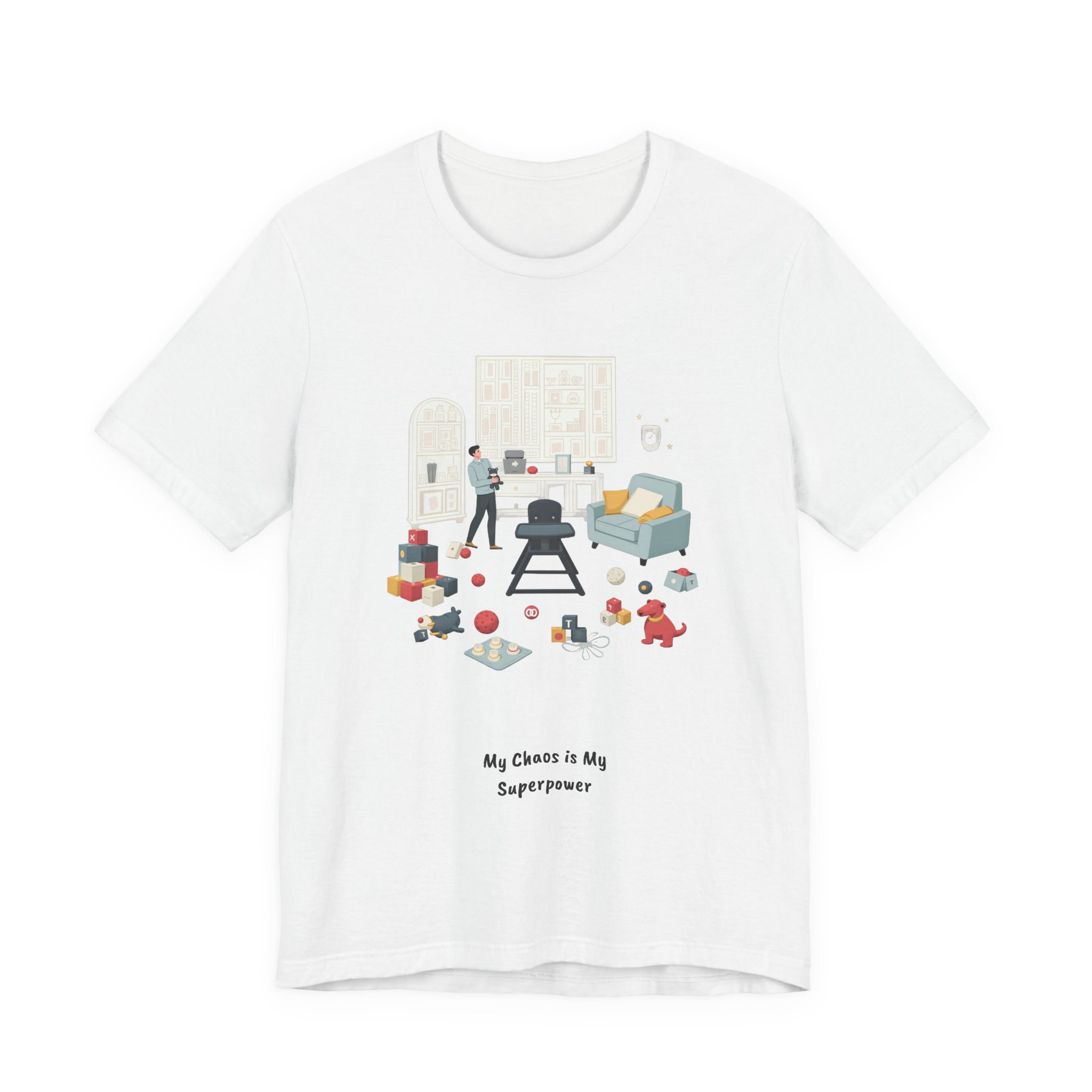 Funny Parent Tee My Chaos Superpower