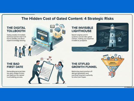 Gated Content as a strategic threat to SEO, AI search, and trust