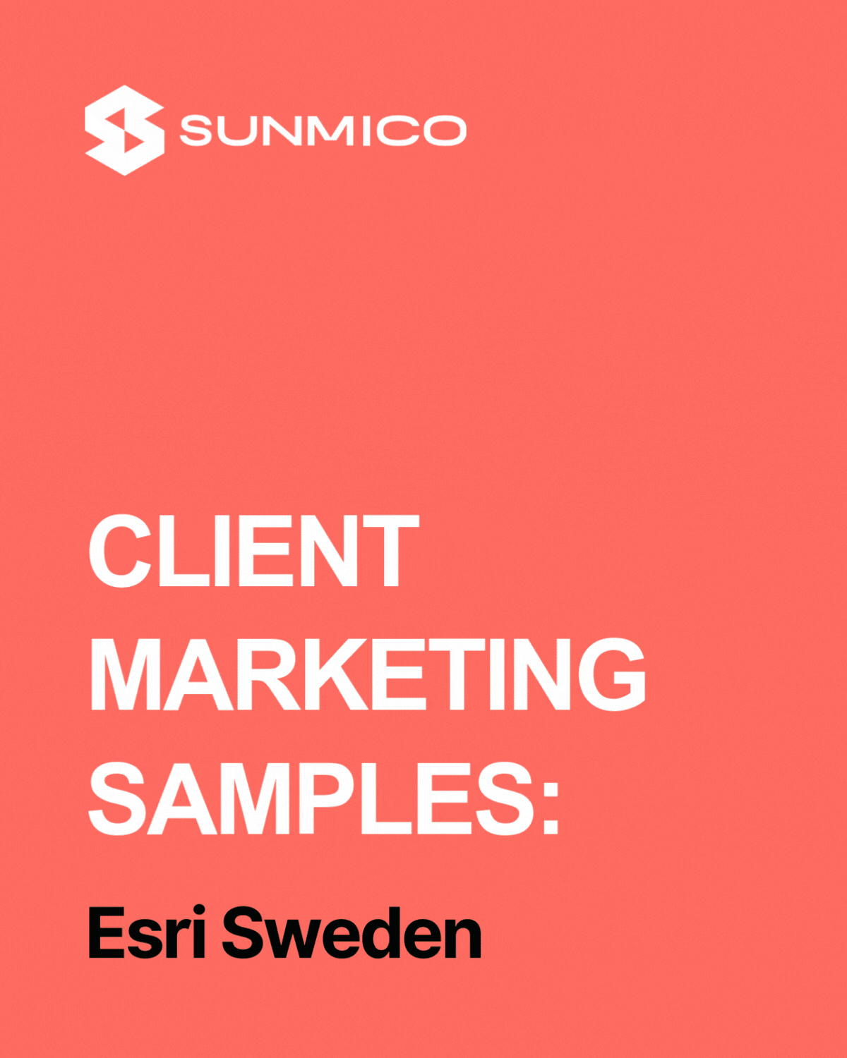 Client Carousel - Esri Sweden