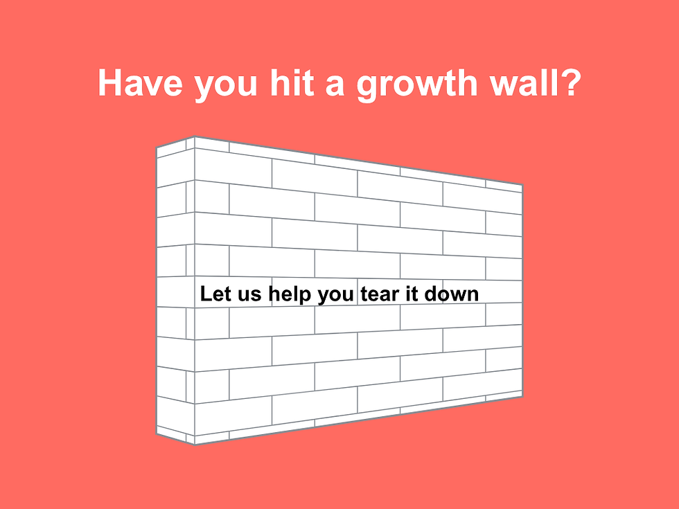 Brick wall with text.