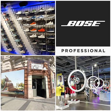 Installation Bose IntegrationSonore Adidas