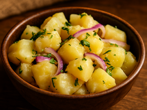 Klassischer Kartoffelsalat mit Essig & Öl
