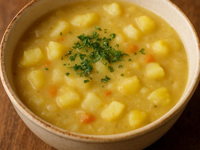 Kartoffelsuppe klassisch – mit Stückchen