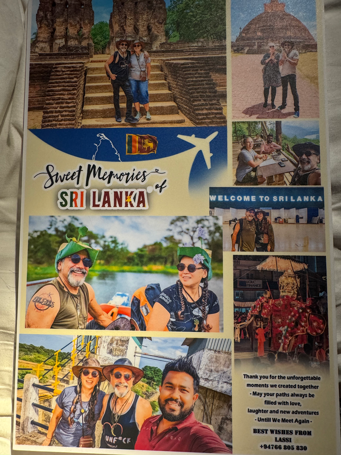 End Sri Lanka Tour with Gifts