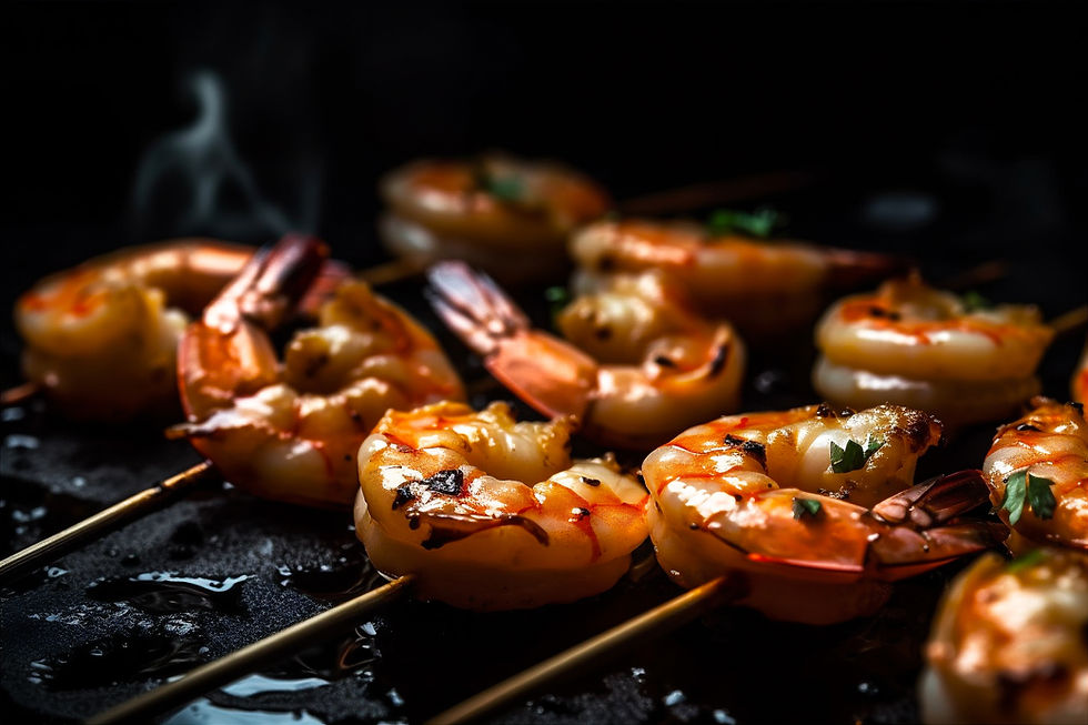 Succulent Grilled Shrimp Skewers
