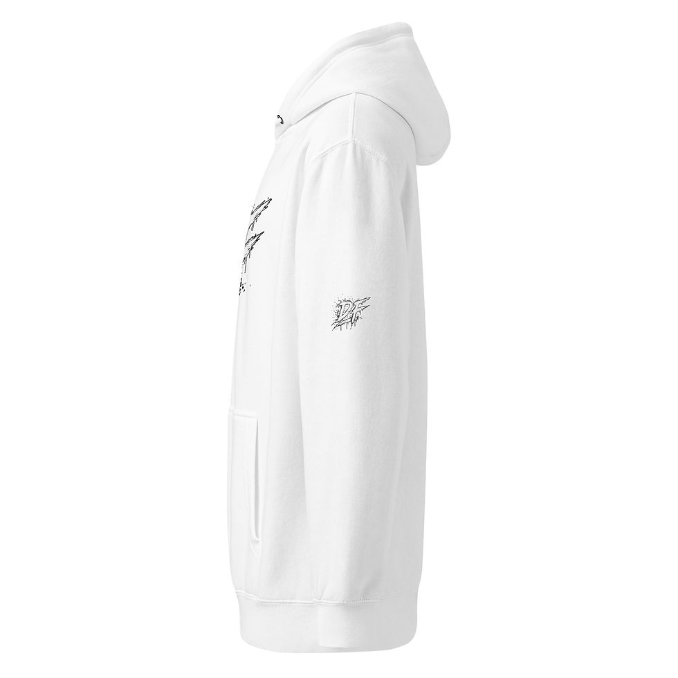 Thumbnail: DJ Fluff Signature DF Logo Hoodie – White