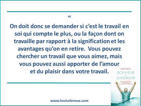 La notion du travail