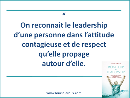 Reconnaître le leader