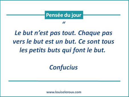 Pensée du jour