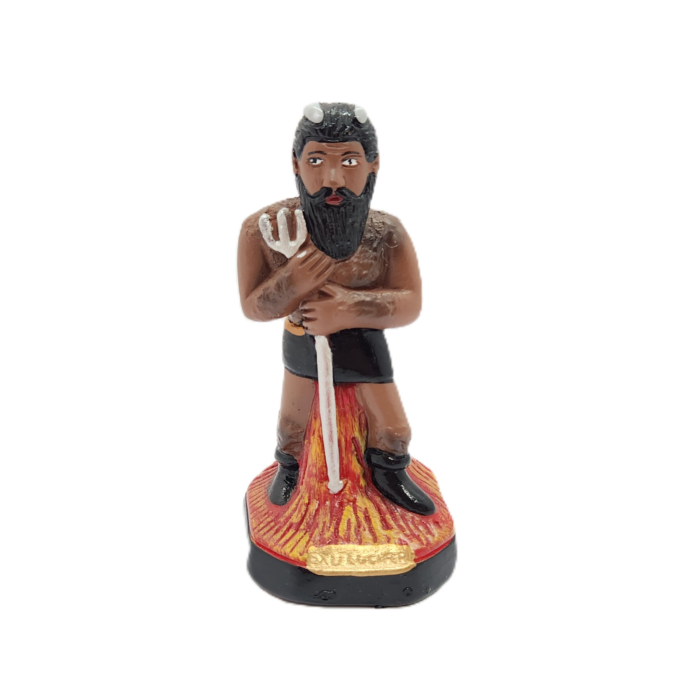 EXU LÚCIFER GESSO 10CM