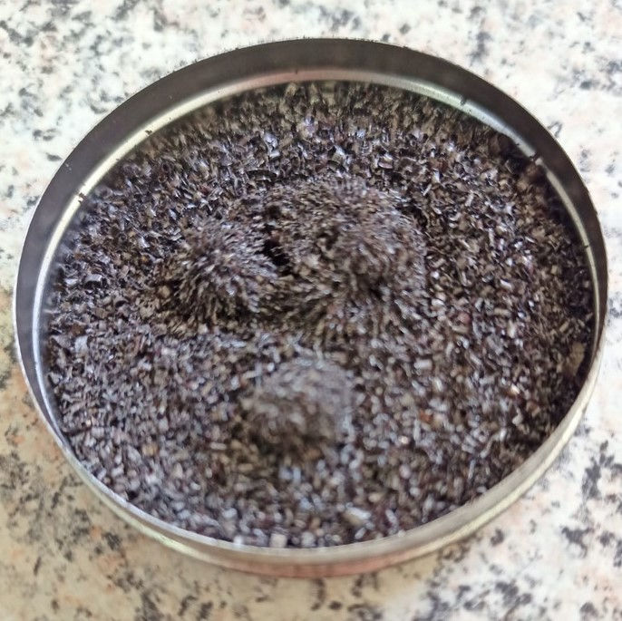 PEDRA DE CEVAR (MAGNETITA + PÓ DE FERRO) 25G
