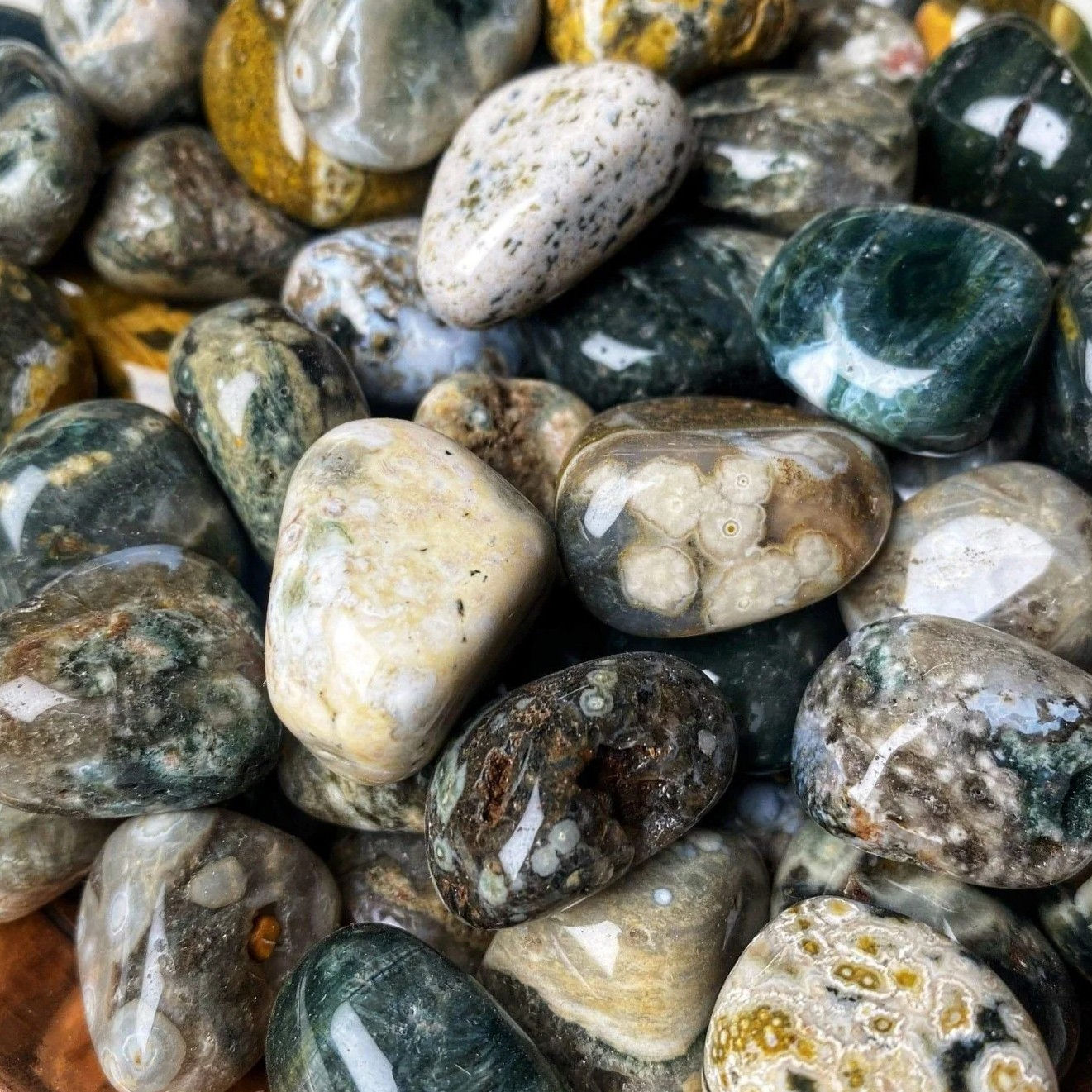 JASPE OCEANO POLIDA 10-20G