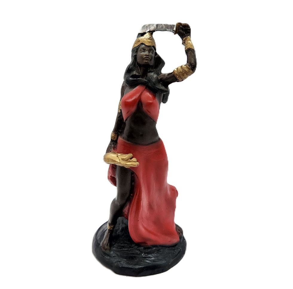 Miniatura: IANSÃ DE RESINA 15CM
