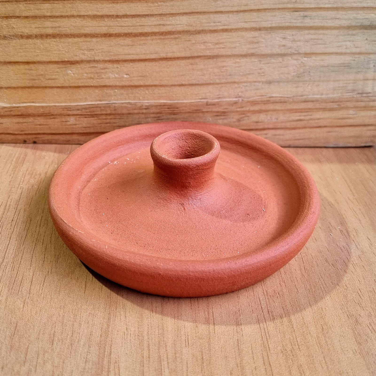 CASTIÇAL DE CERÂMICA 01 VELA BAIXO S/A