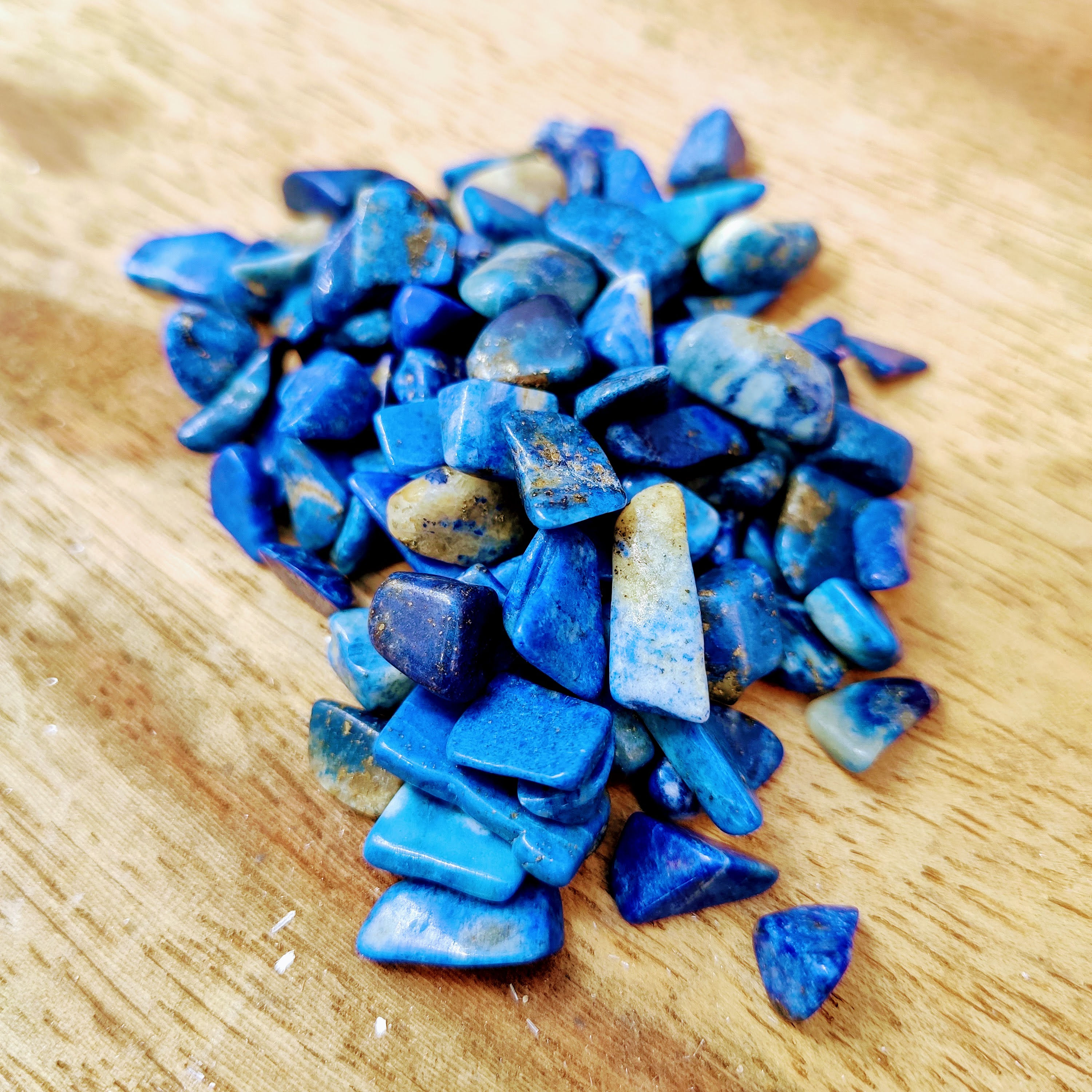 CASCALHO DE LÁPIS LAZÚLI - UNIDADE