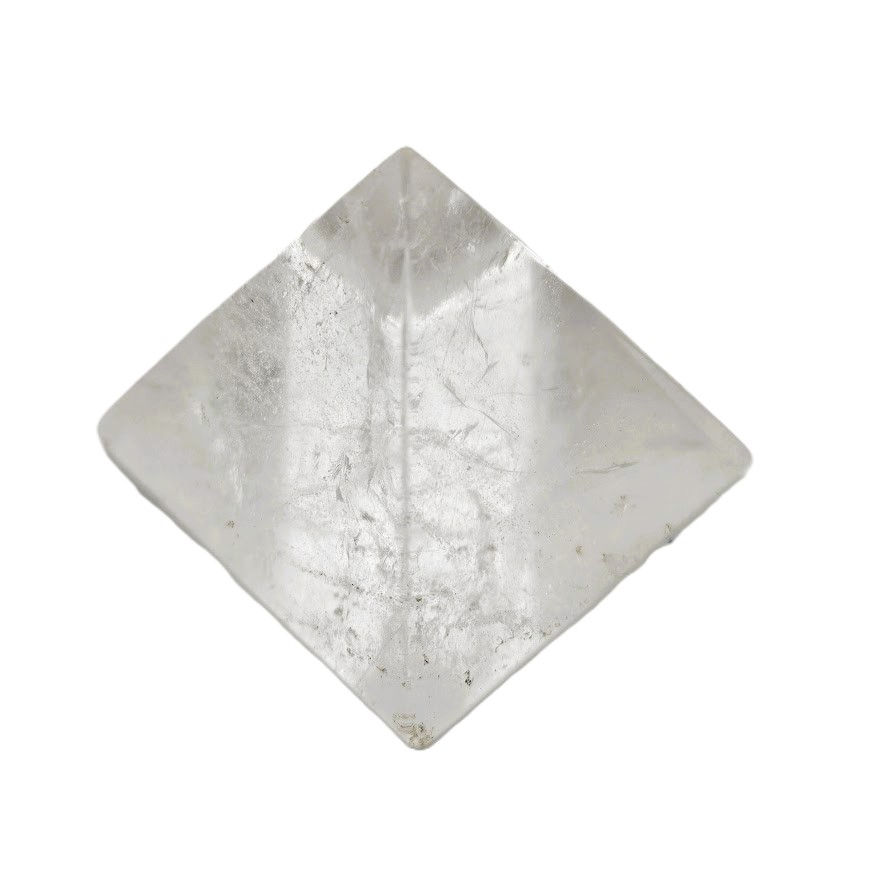 PIRÂMIDE DE QUARTZO TRANSPARENTE 25X20MM