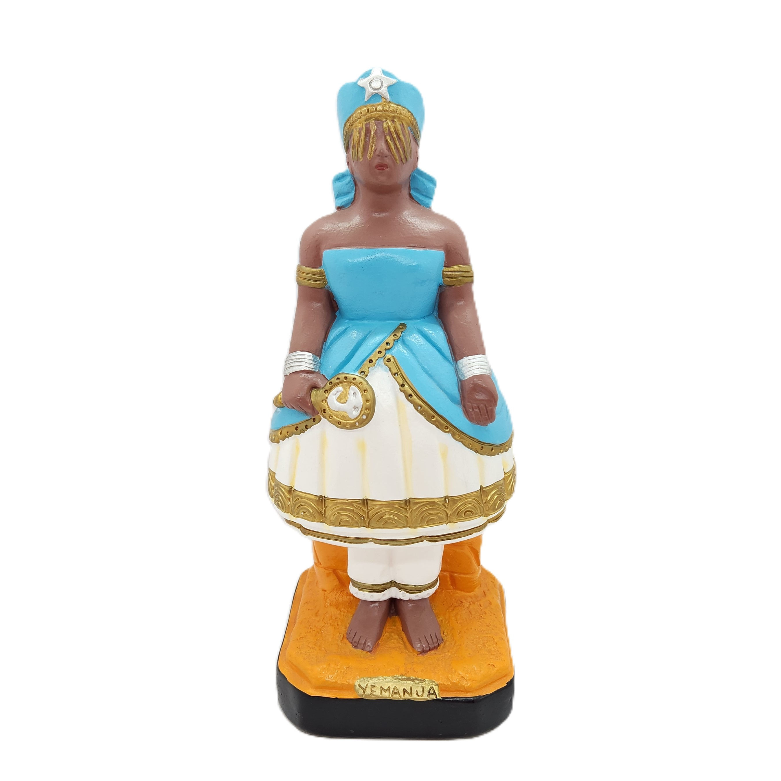 IEMANJÁ (CANDOMBLÉ) GESSO 20CM