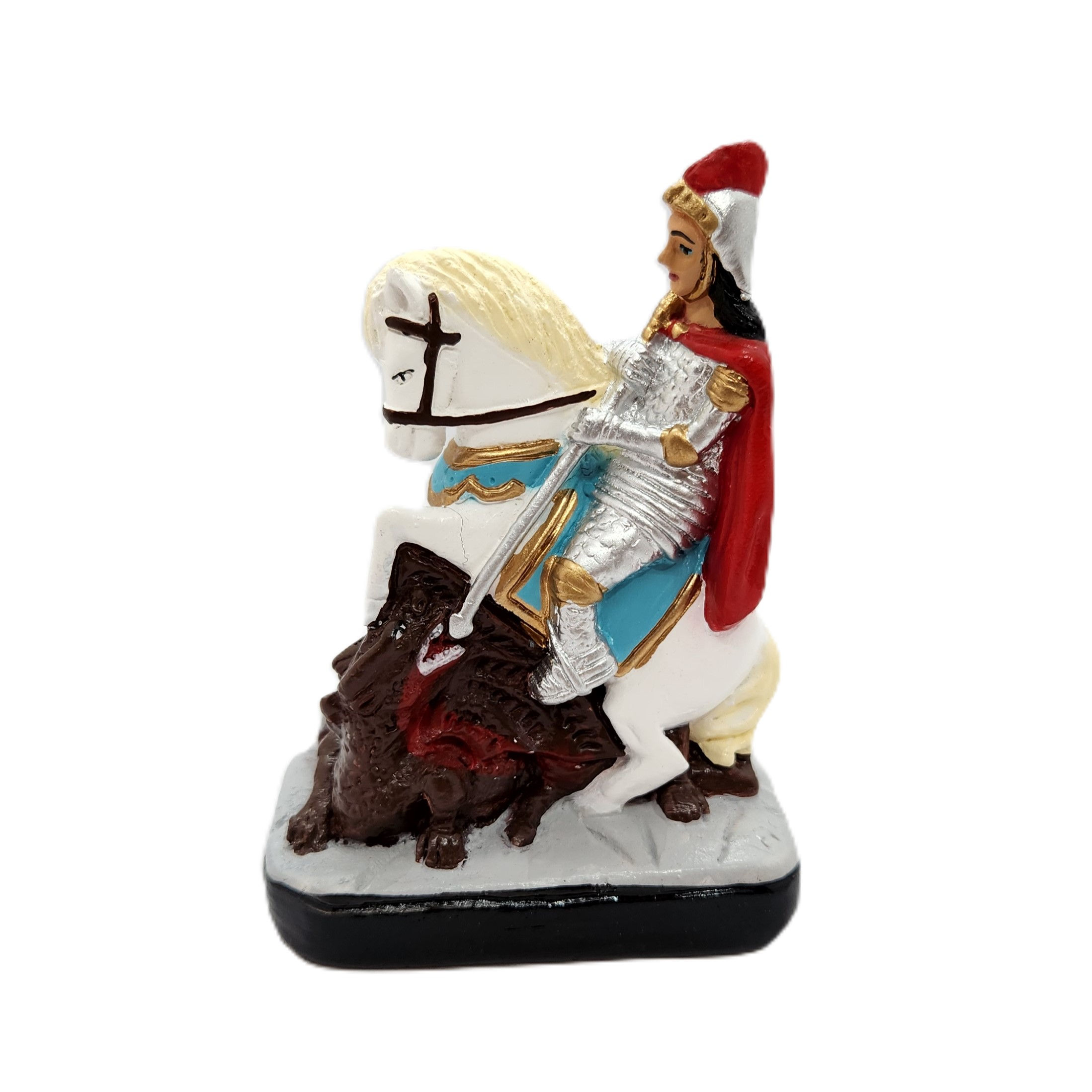 SÃO JORGE GESSO 20CM