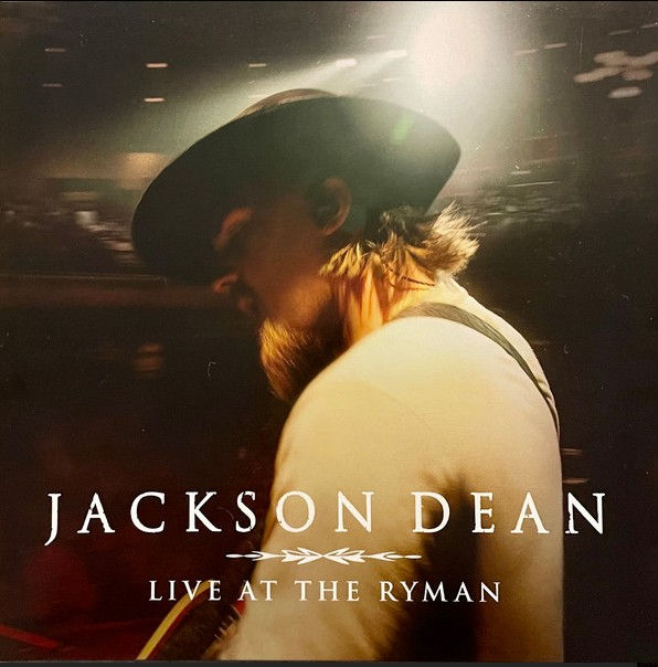 Jackson Dean – Live At The Ryman-Front