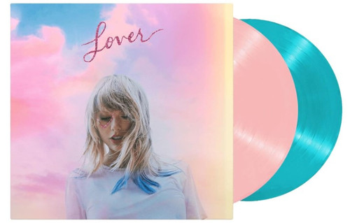 Taylor Swift - Lover Limited Edition Pink/Aqua Double vinyl