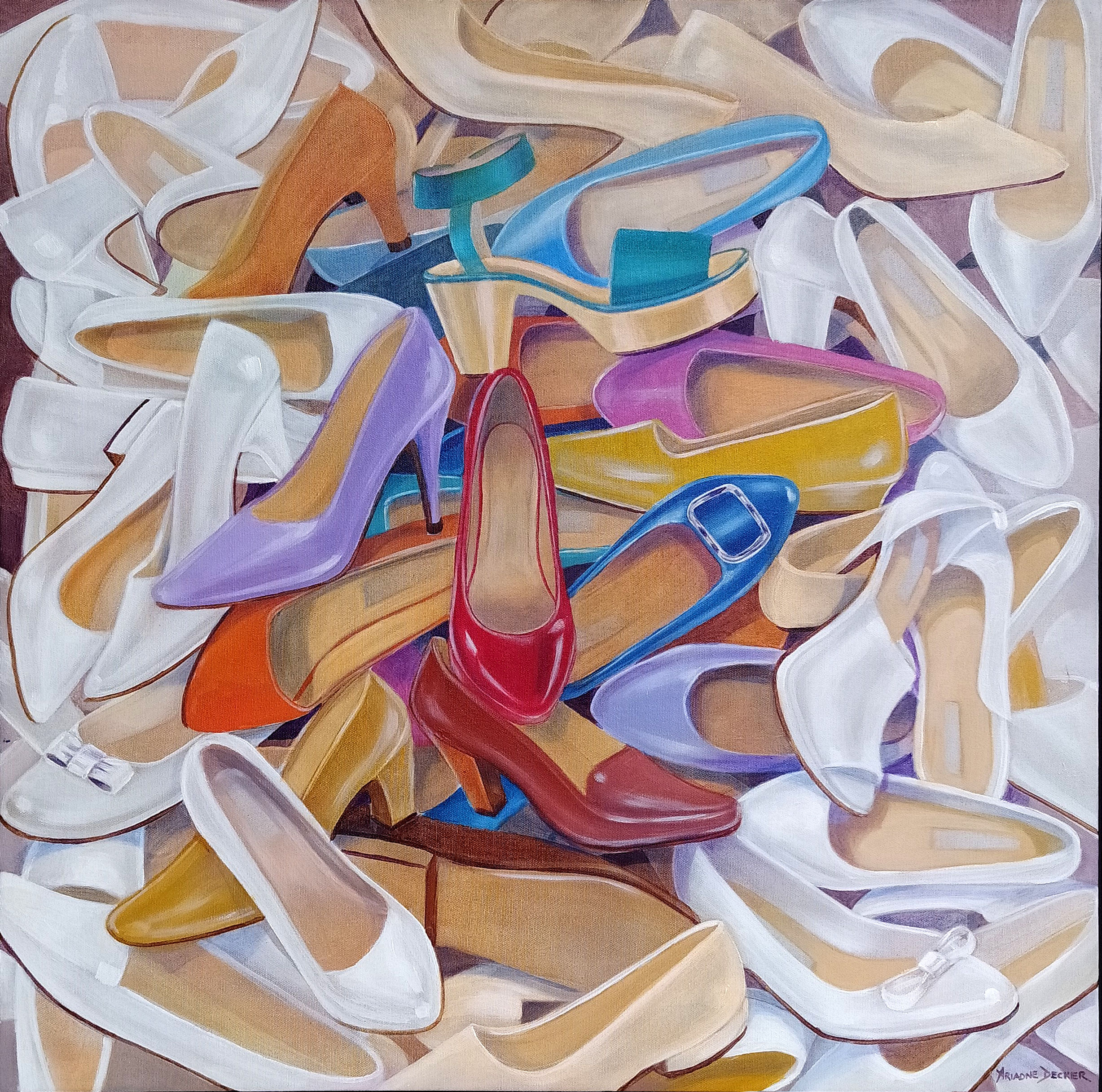 "Sapatos Brancos e Coloridos"