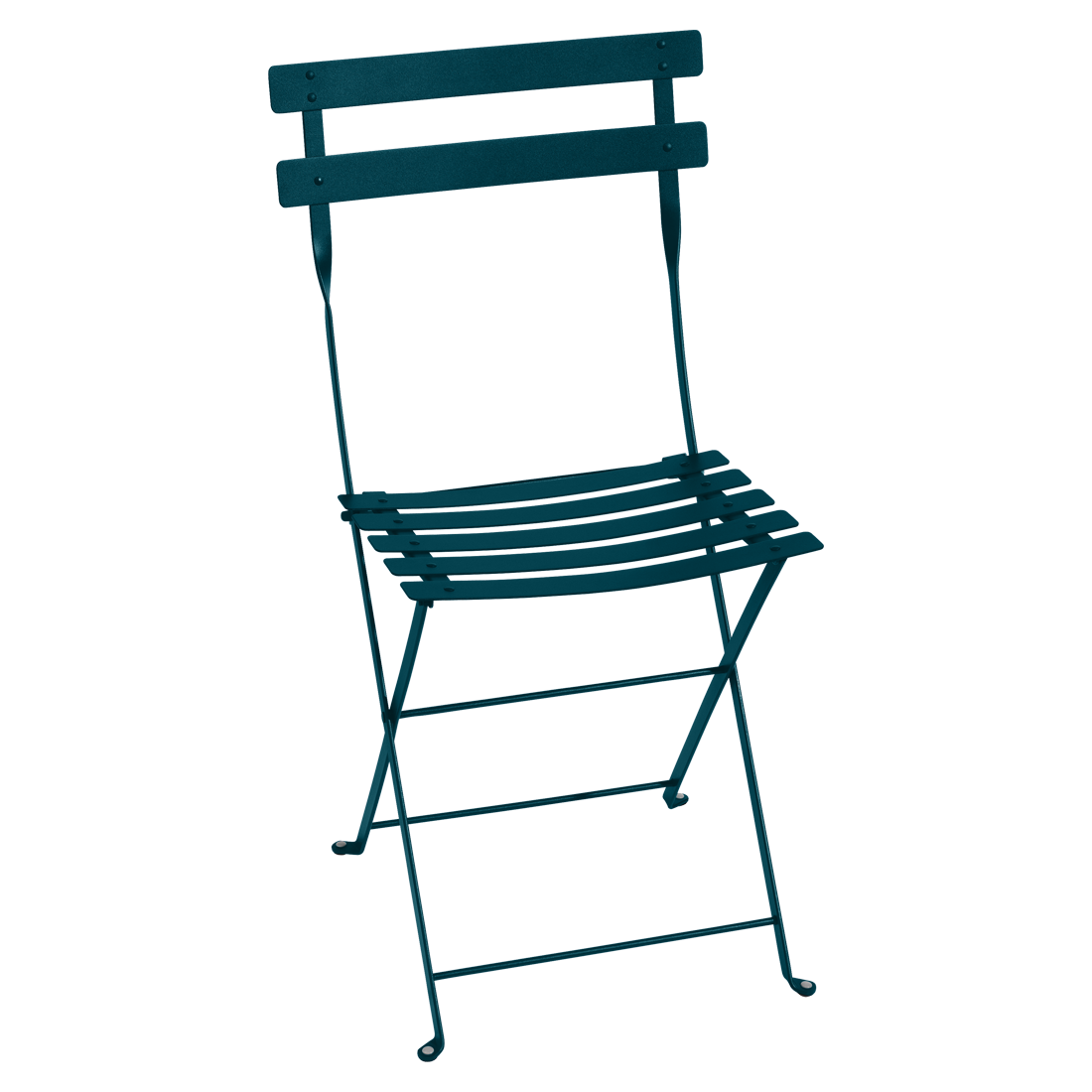 Bistro Metal Chair Acapulco Blue