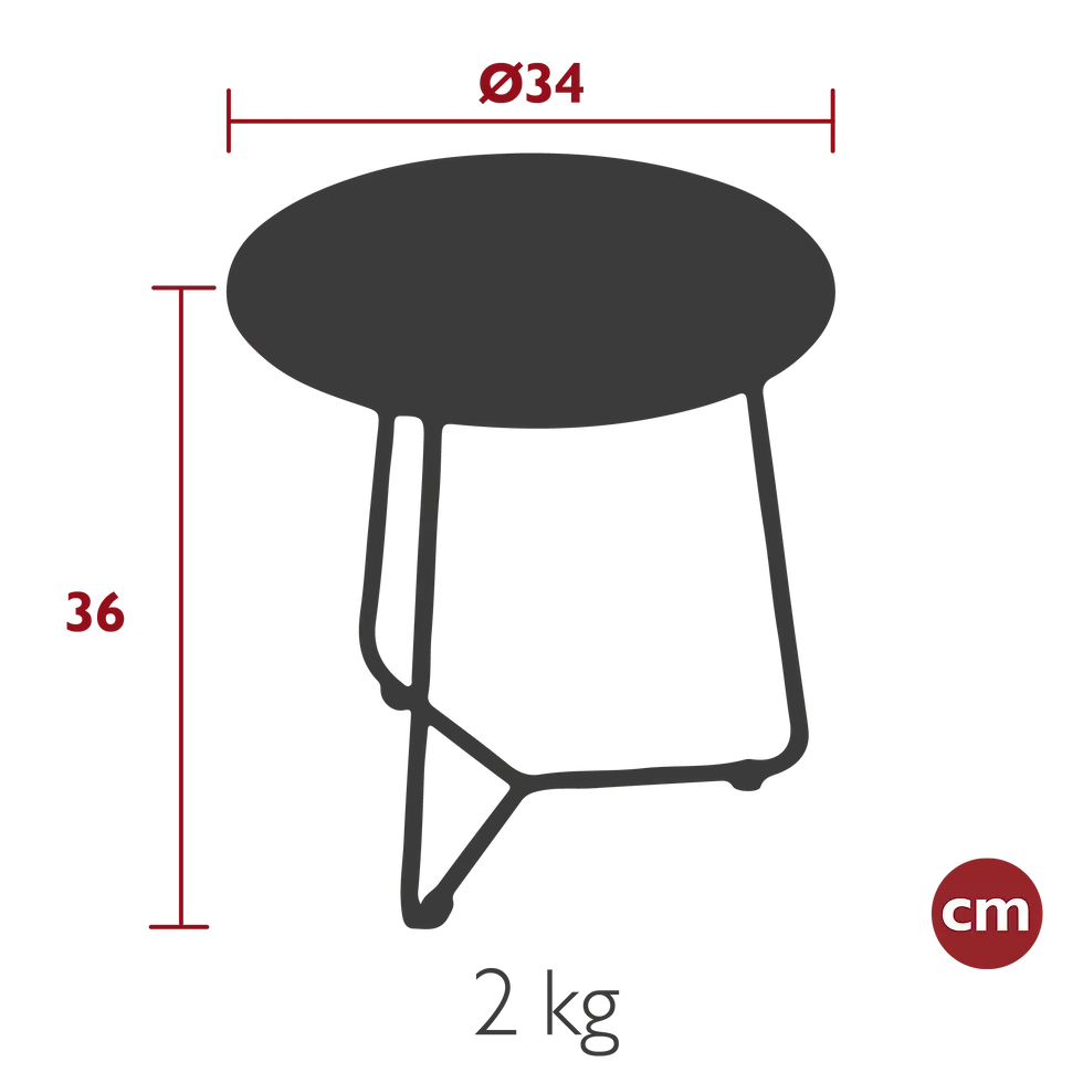 Miniatura: COCOTTE STOOL Maya Blue