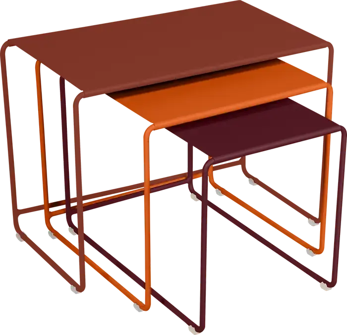OULALA SET OF 3 NESTING LOW TABLES
