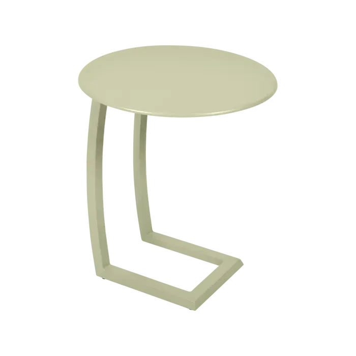 ALIZÉ OFFSET LOW TABLE Ø 48 CM Willow Green