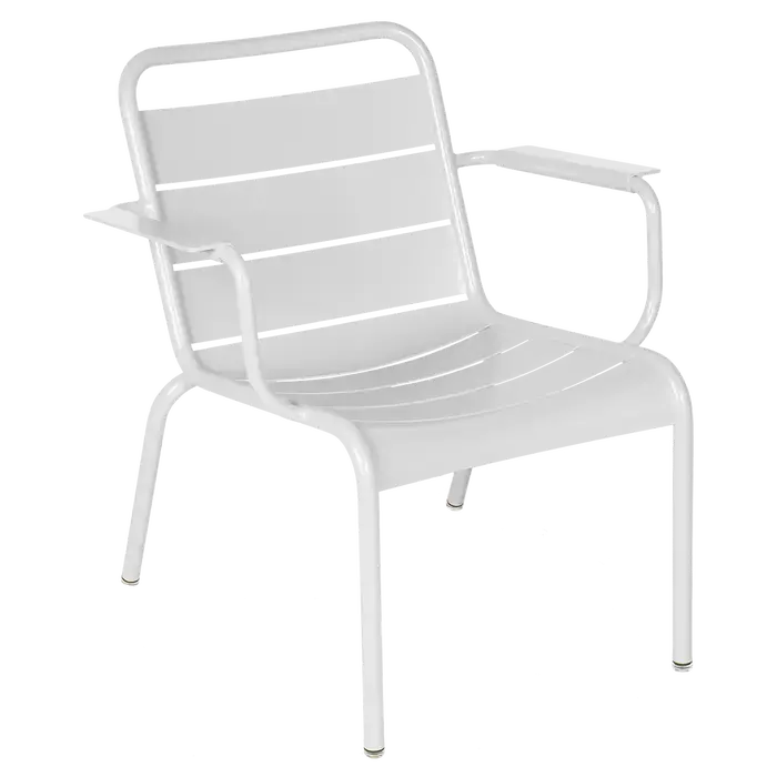 LUXEMBOURG  LOUNGE ARMCHAIR Cotton White