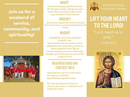 2025 Summer Retreat Spirituality Day (Friday)