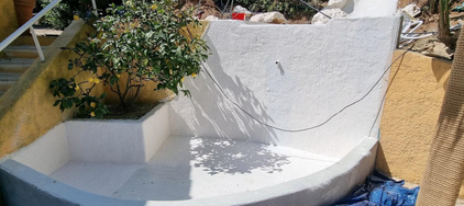 Préparation spéciale Avant intervention de Création décors Rivière, Cascade et Fontaine type faux ochers de notre fabrication . Villa St Tropez
HARTEC SUD