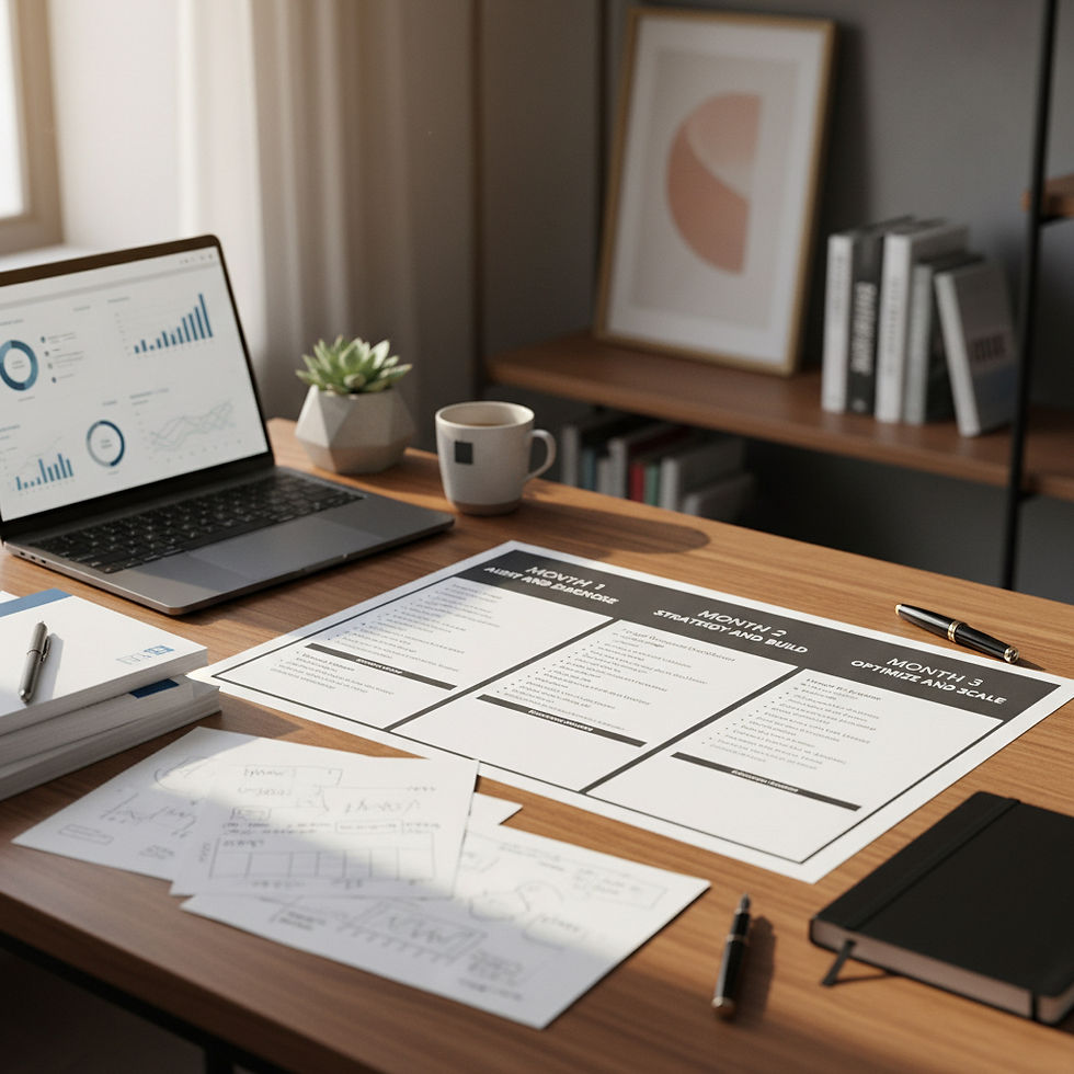 90-day marketing strategy roadmap for a growing business