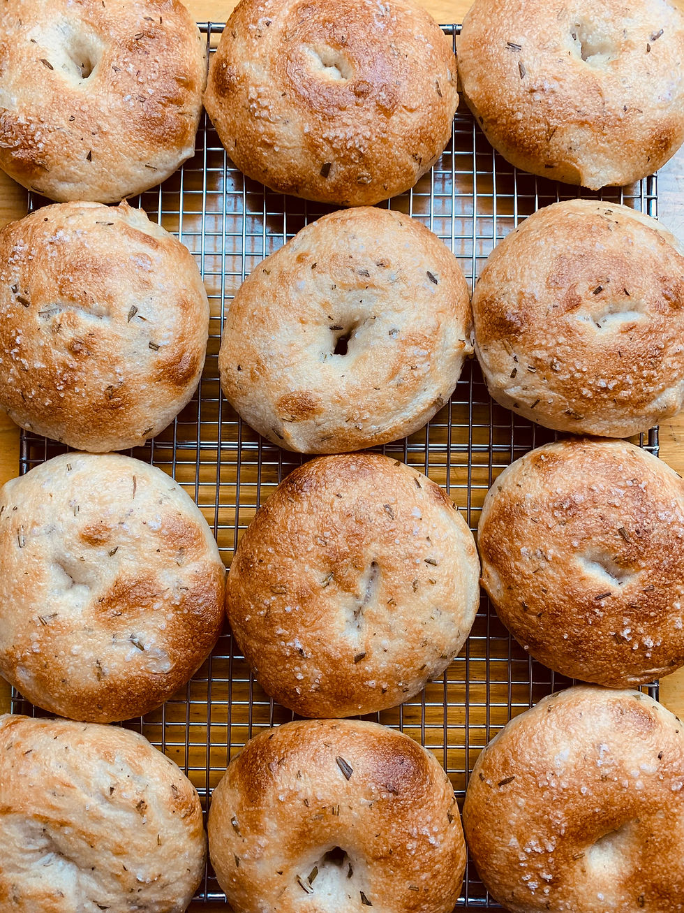 Thumbnail: Rosemary Bagels Half Dozen