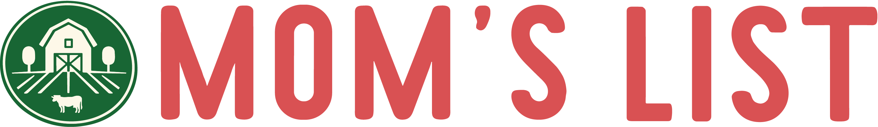 Mom's List wide logo