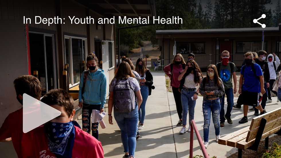 In Depth Youth and Mental Health video link