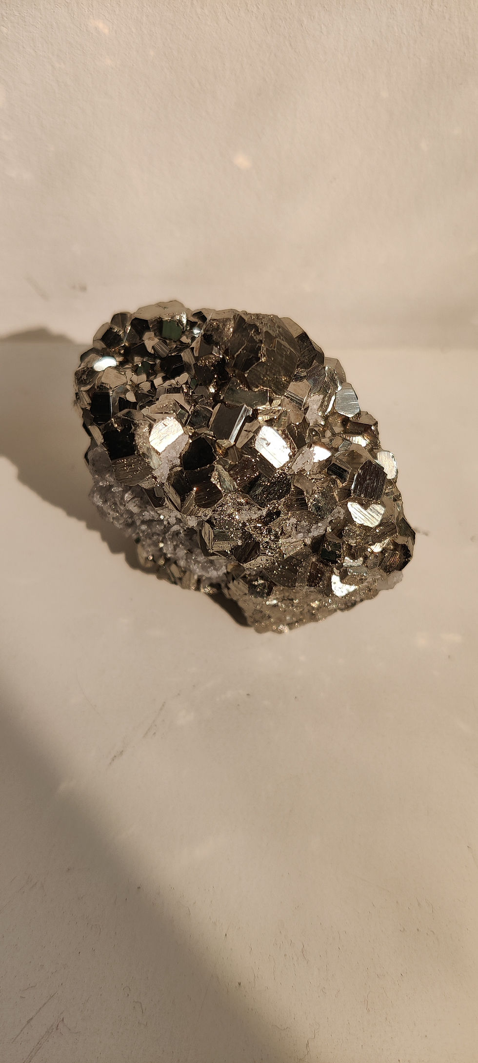 Moon’s Tribe natural pyrite cluster for protection grounding and abundance